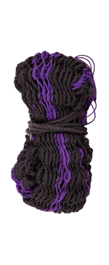BR »Hay Net Black/Purple 4 x 4 cm
