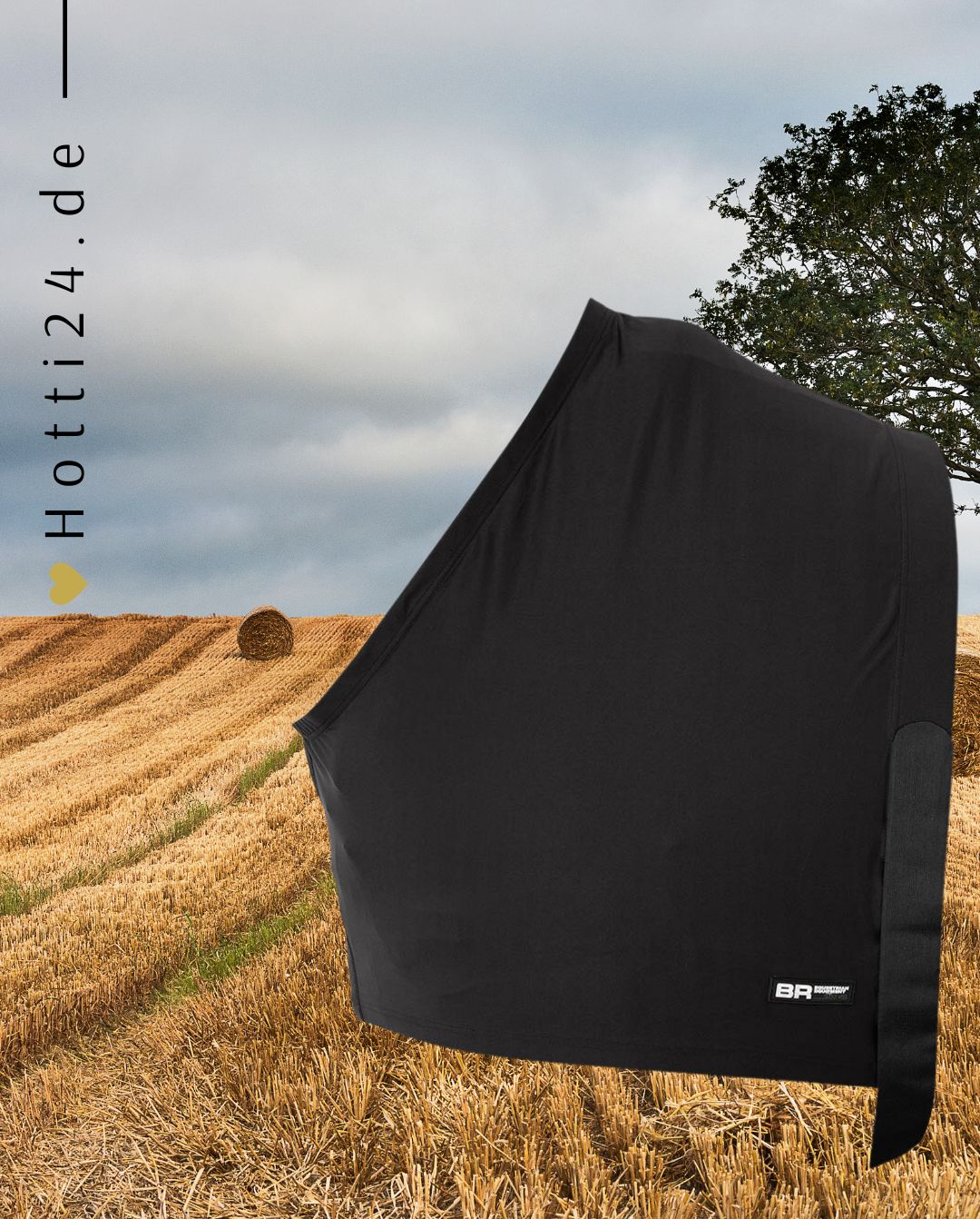 BR® »Pferde Brustschutz Soft Motion Schwarz, fühlt sich weich und geschmeidig auf der Haut deines Pferdes an und hat dank des Stretchmaterials eine schöne, eng anliegende Passform Artikelnummer 379911 erhältlich bei www.Hotti24.de