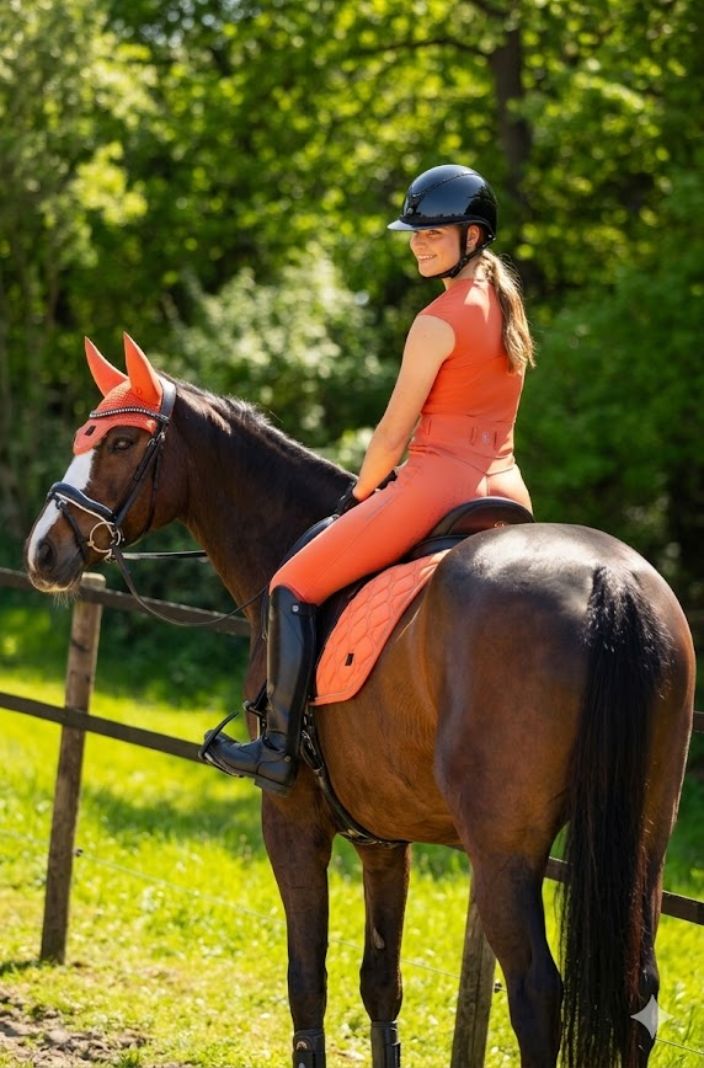 BR »All-Purpose Saddle Pad Knox Mecca Orange