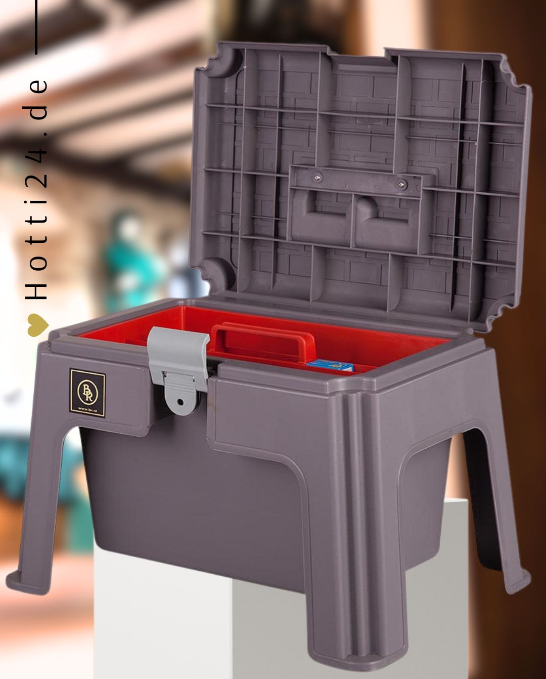 BR »Putzbox und Aufsteighilfe Grey