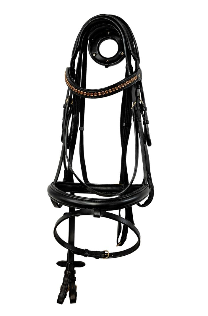 Döbert "Classic Snaffle Bridle 19021 incl. Reins Black