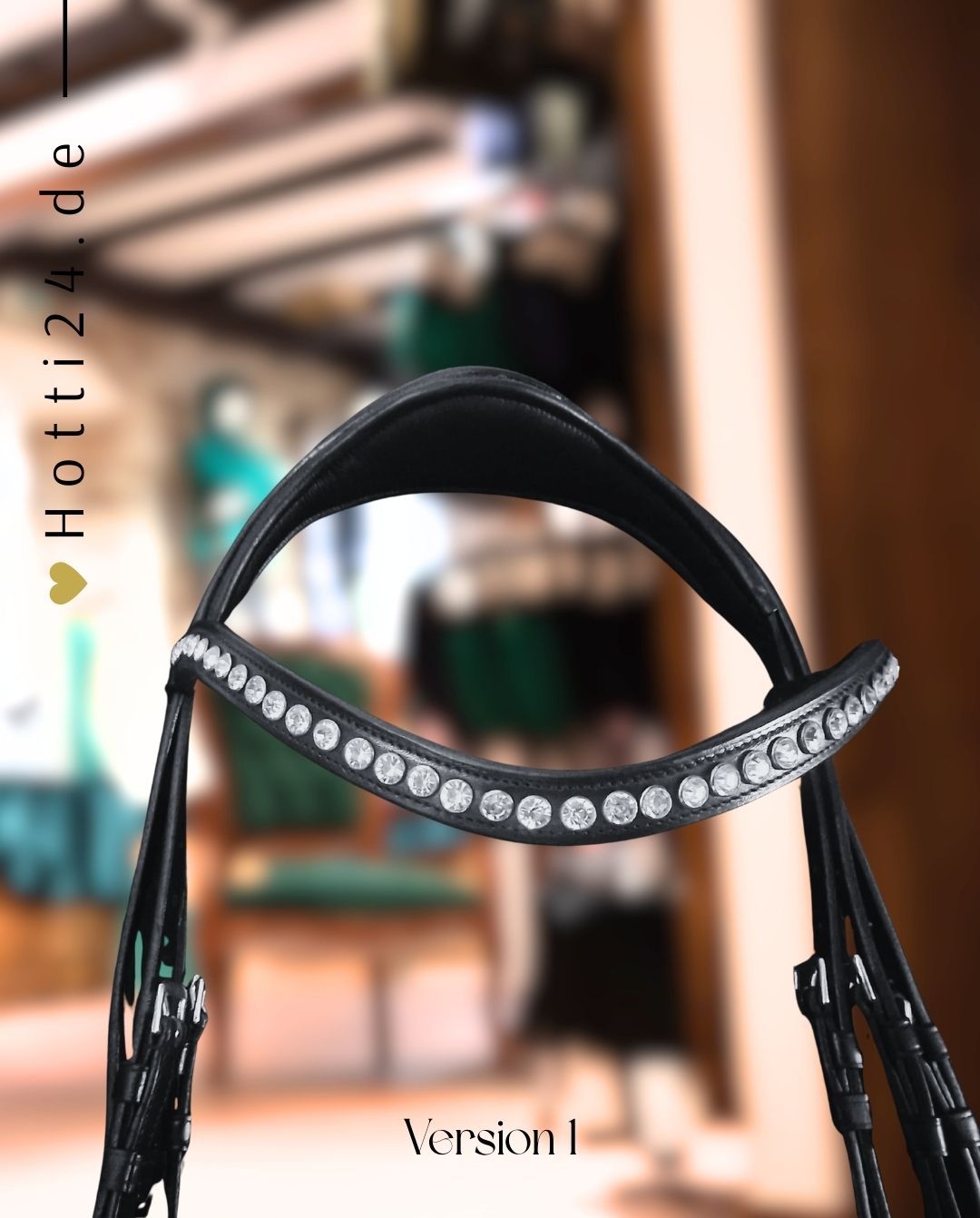 Döbert "Stallmeister Flat Bridle 19021 incl. Reins Black