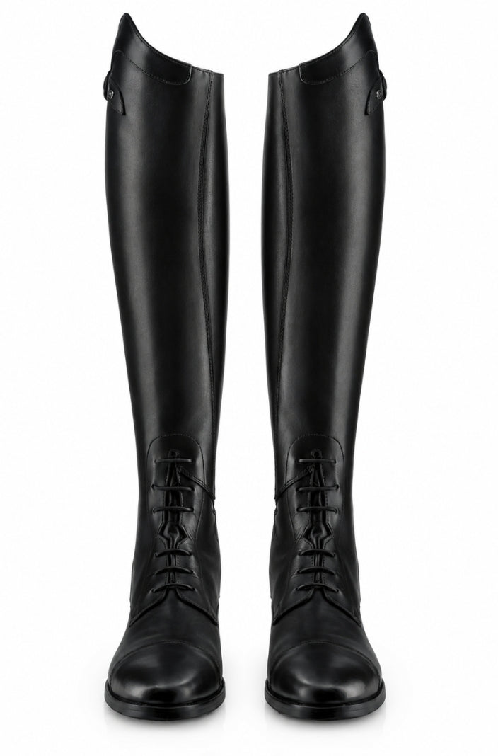 Ego7 Orion Leather Riding Boots Black