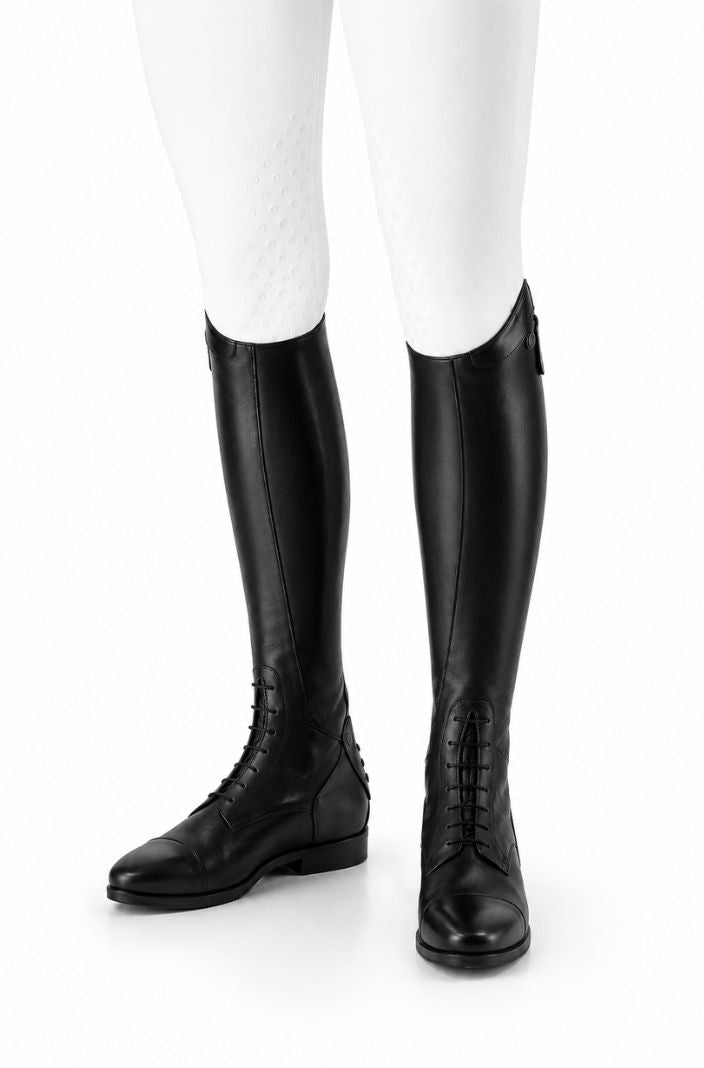 Ego7 Orion Leather Riding Boots Black