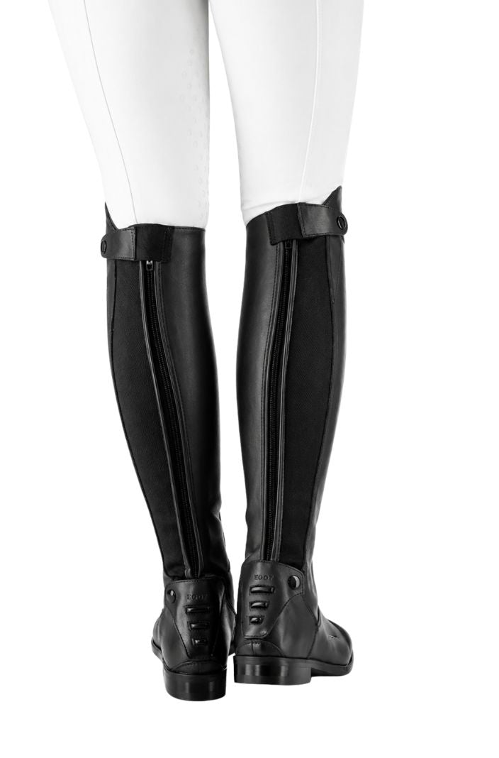 Ego7 Orion Leather Riding Boots Black