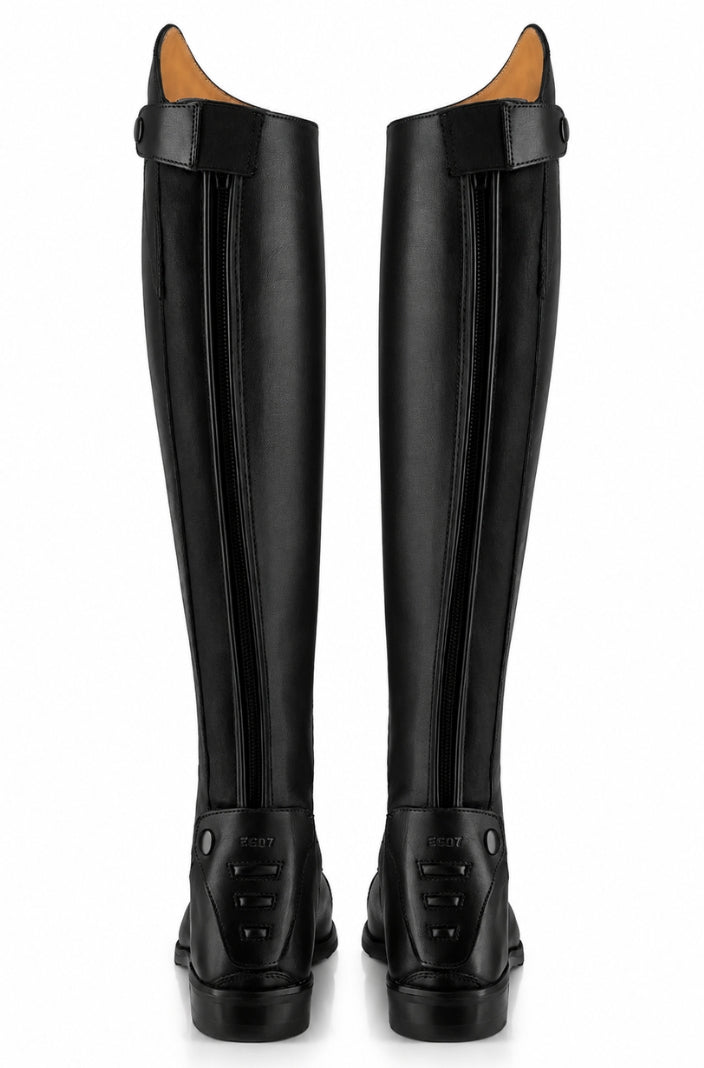 Ego7 Orion Leather Riding Boots Black