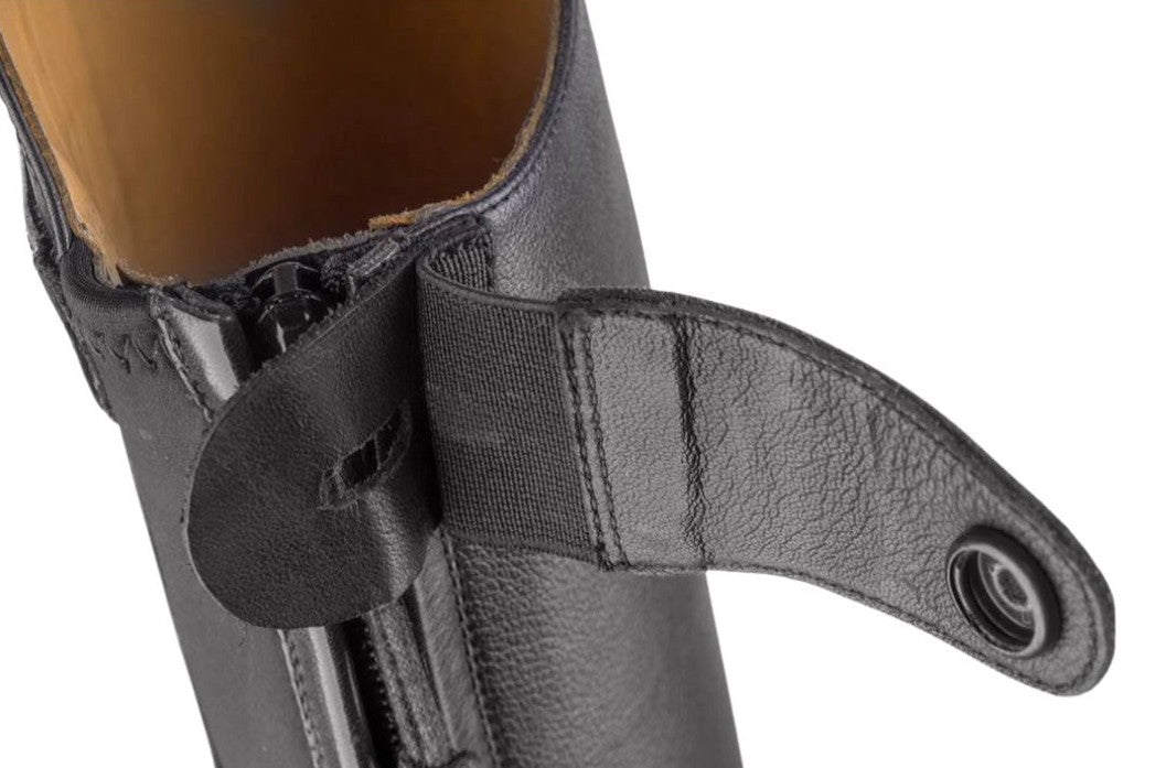 Ego7 Orion Leather Riding Boots Black