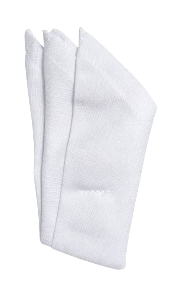 einstecktuch-white