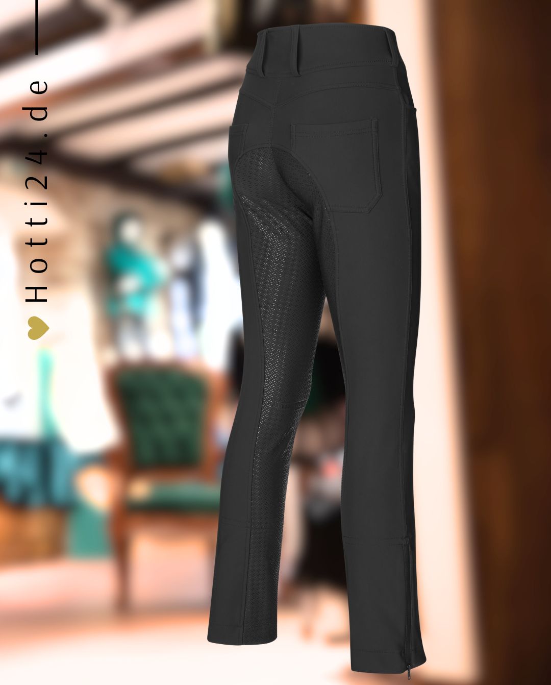 EQUES »Reithose Jodphur KLHekla FullGrip Black