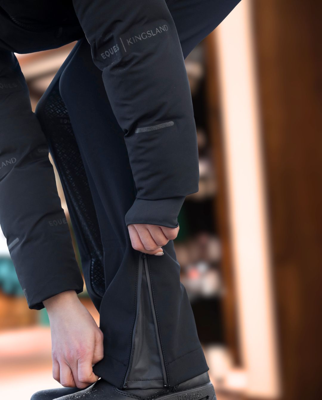 EQUES »Reithose Jodphur KLBjörn KnieGrip Black