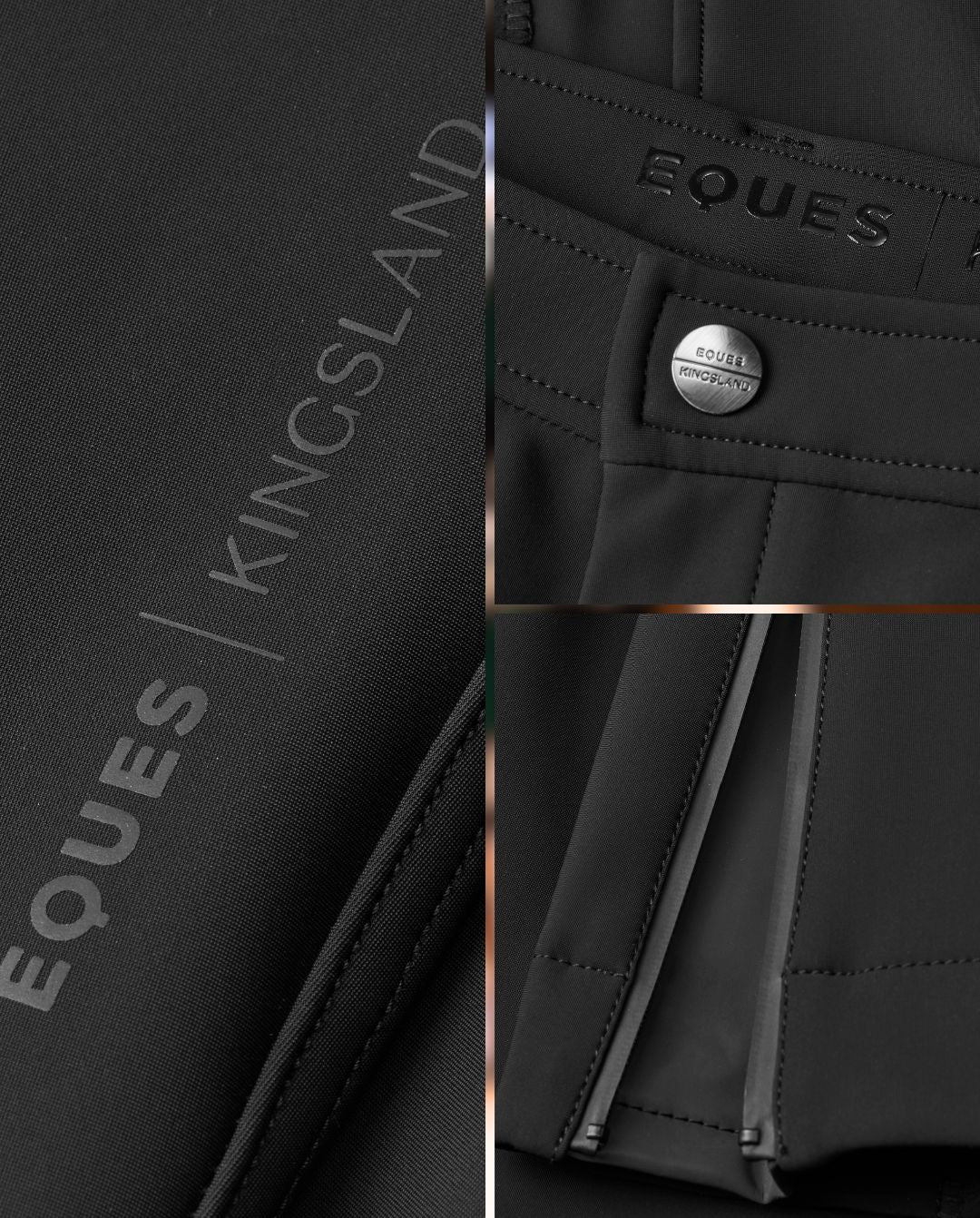 EQUES »Reithose Jodphur KLBjörn KnieGrip Black