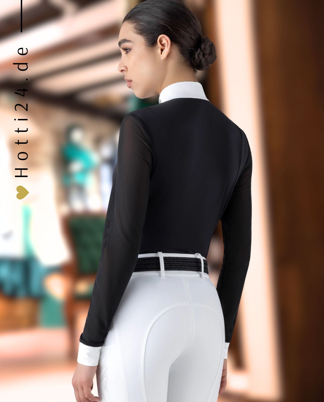 EQUILINE »Turniershirt Giosteg Black