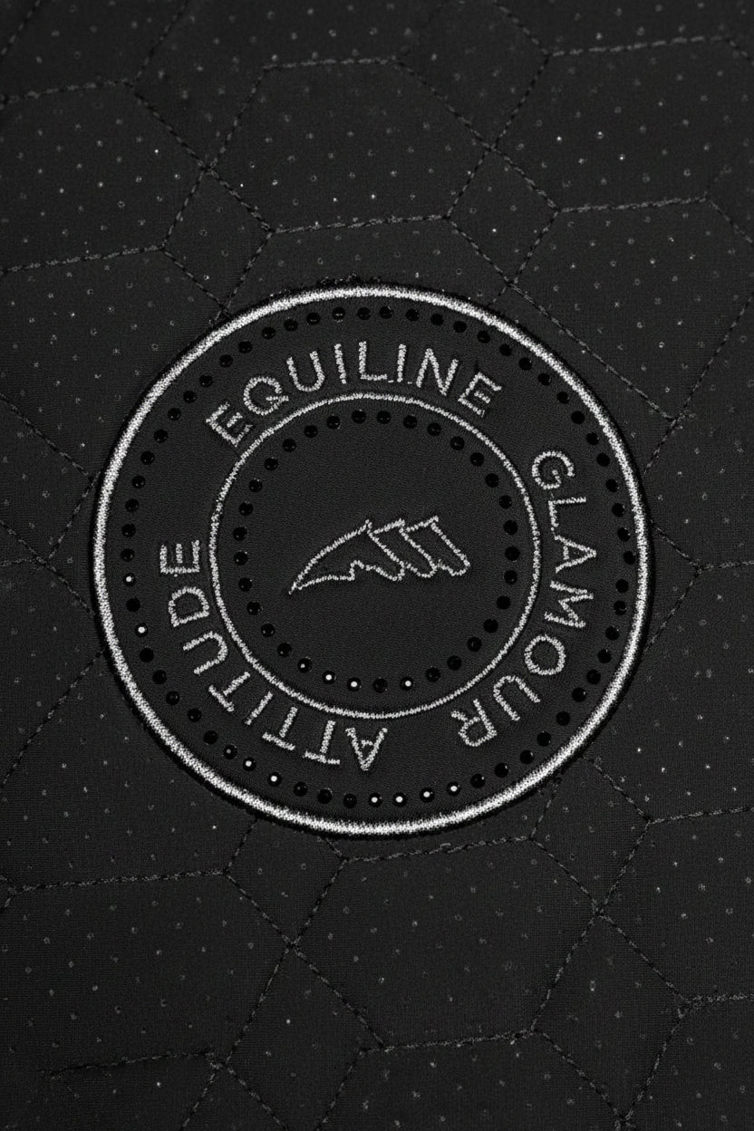 EQUILINE »Jumping Saddle Pad Grasmig Black