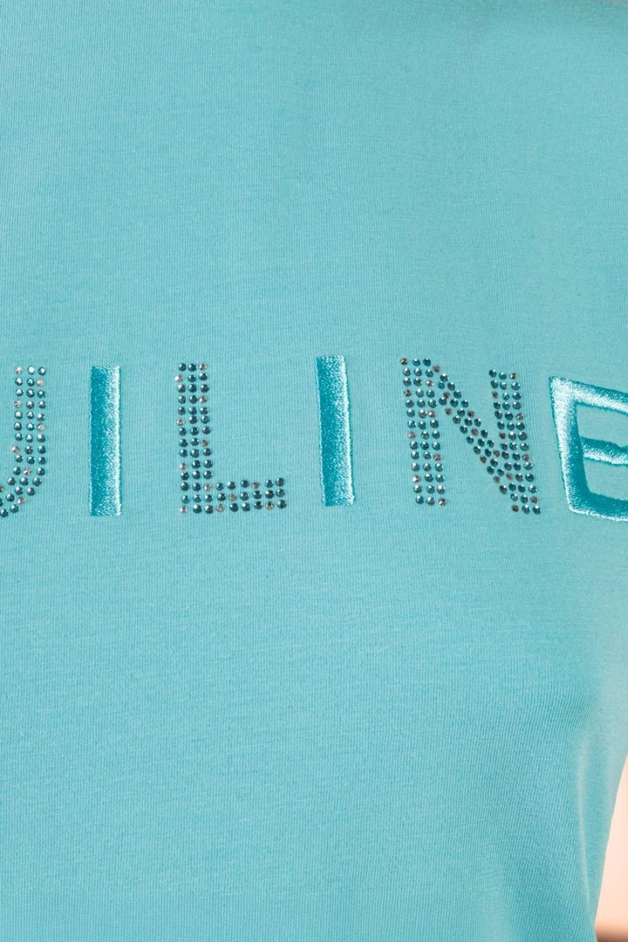 Equiline T-Shirt Gelig Tibetan Stone