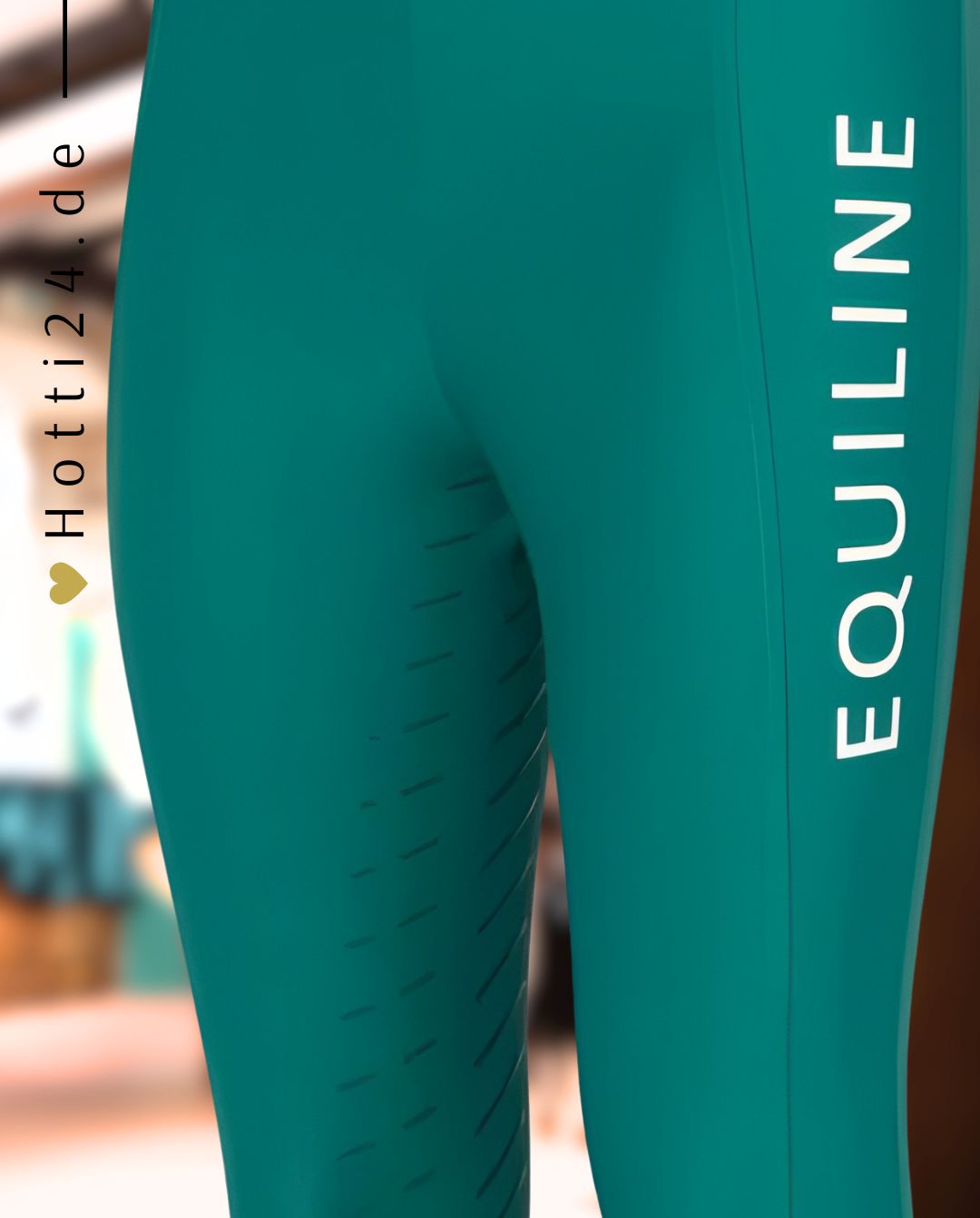 EQUILINE »Reitleggings Chunk KnieGrip Pepper Green