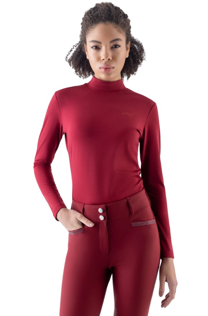 Equiline Damen Baselayer Eqglin Alpine Plum