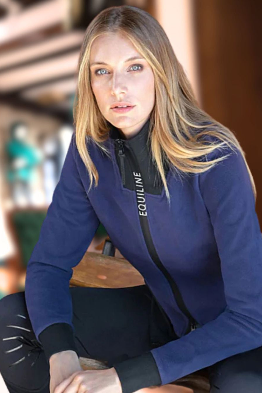 Equiline "Women's Training Jacket Carolc Cobalt