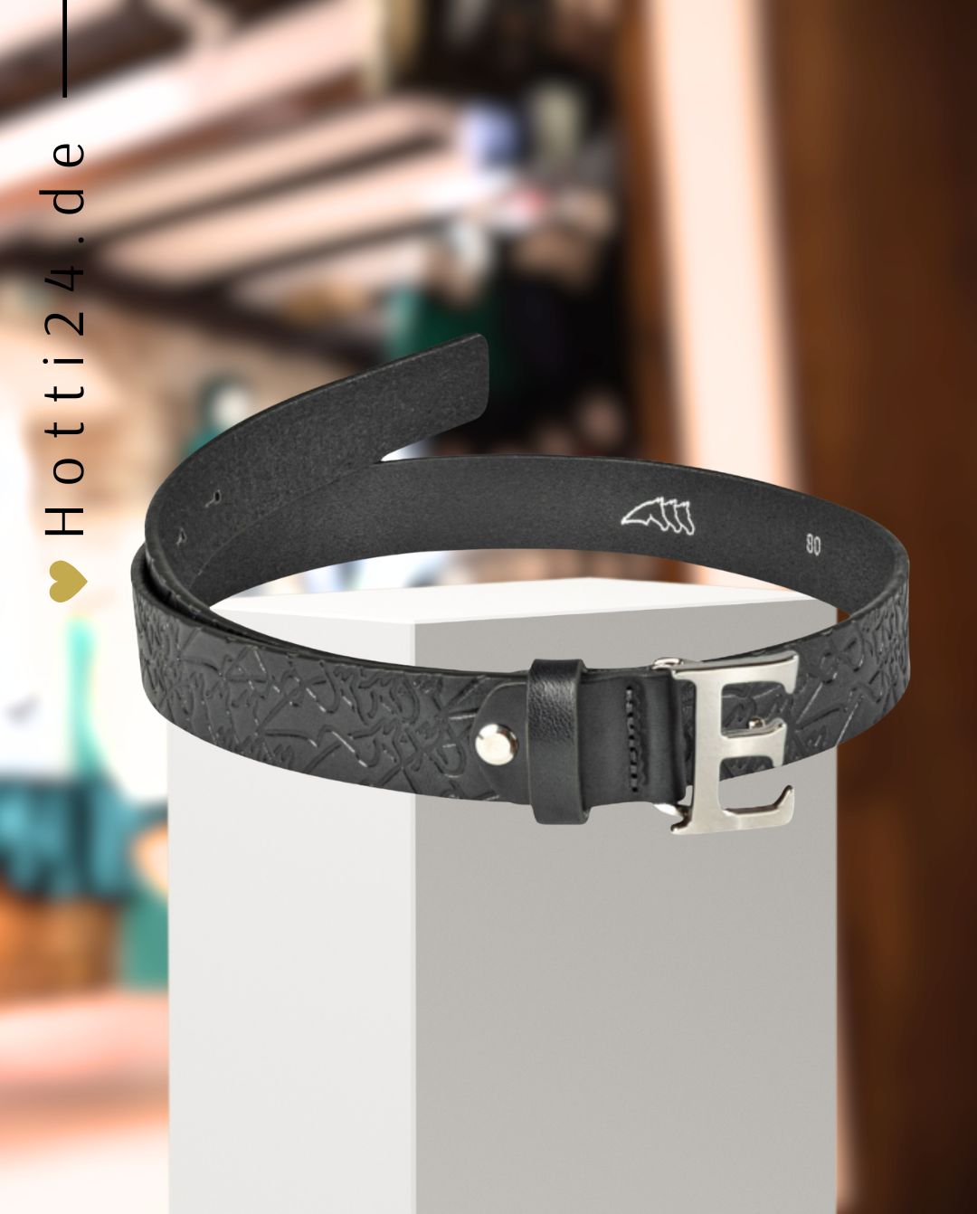 EQUILINE »Gürtel Ediwe Black