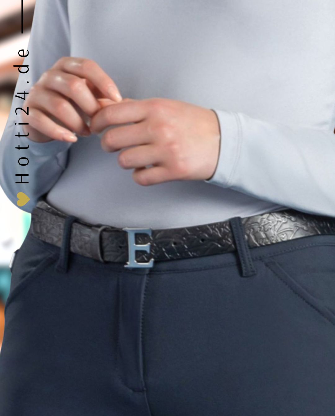 EQUILINE »Gürtel Ediwe Black