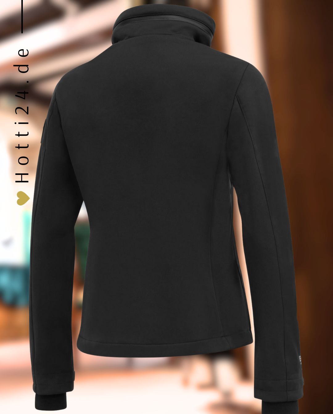 EQUILINE »Softshelljacke Carec Black