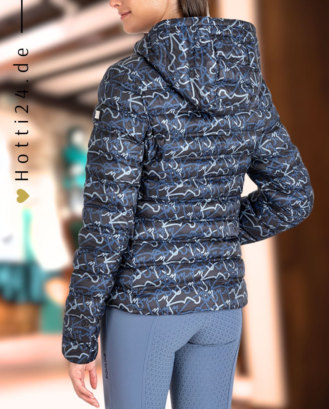 EQUILINE »Steppjacke Ecre Blue