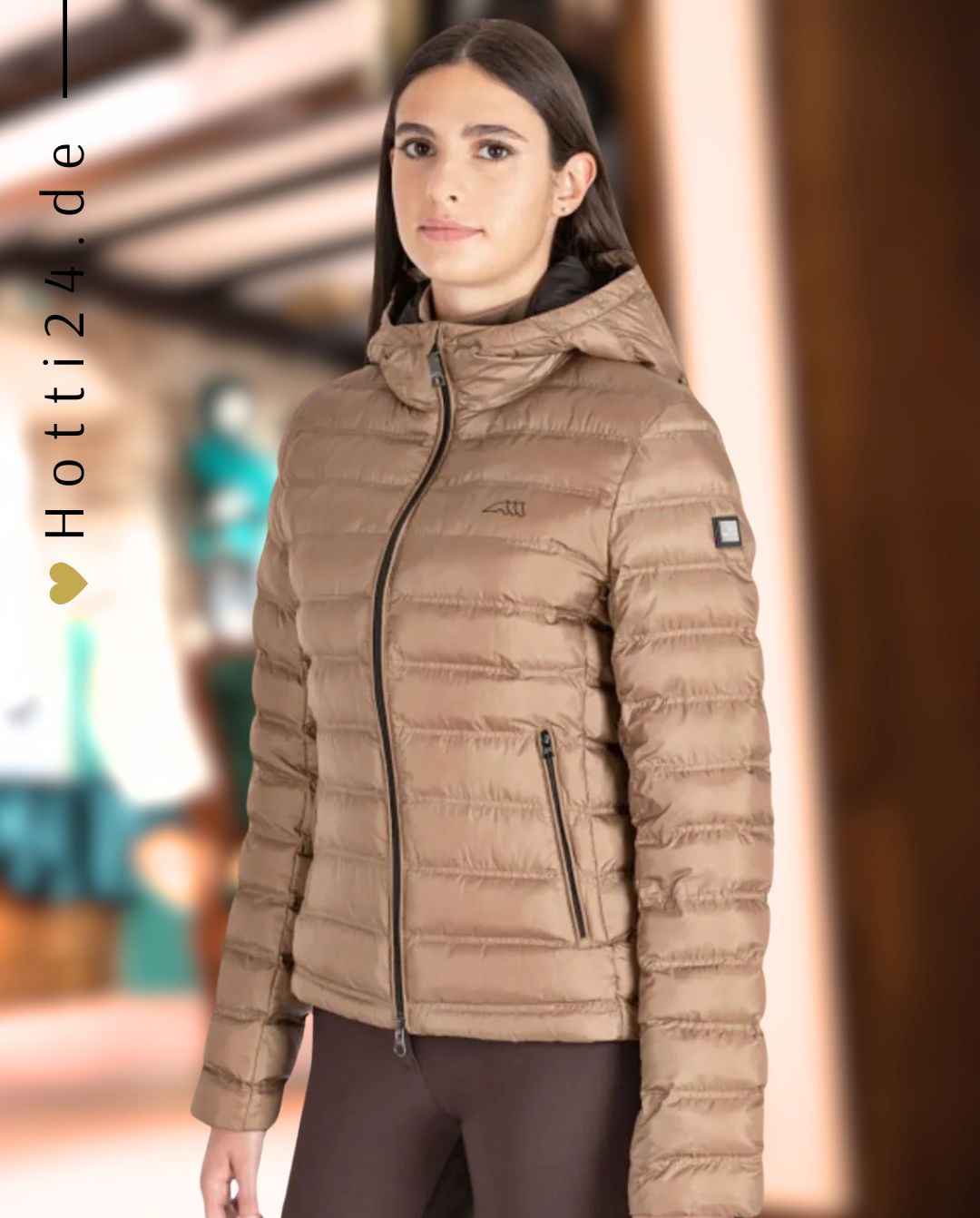 EQUILINE »Steppjacke Ecre Camel