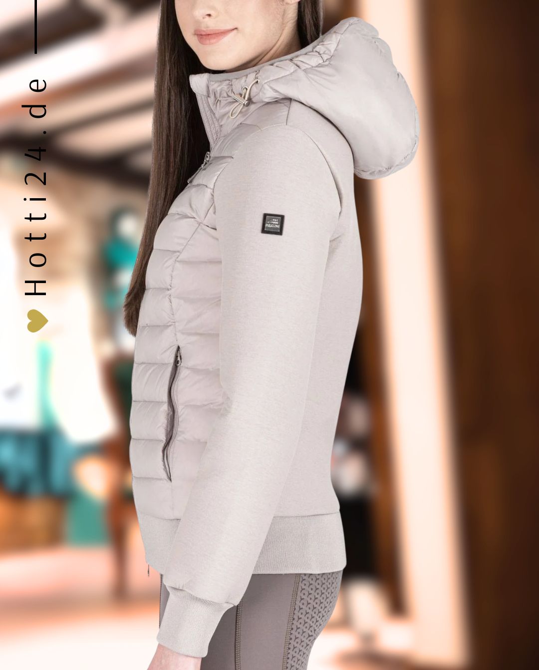 EQUILINE »Jacke Emblye Butter