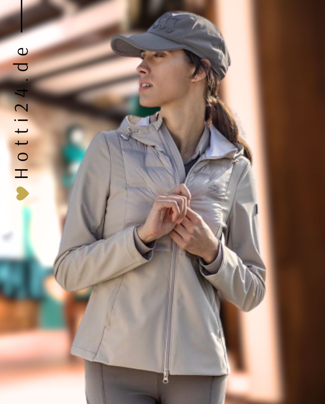 EQUILINE »Jacke Emmye Beige