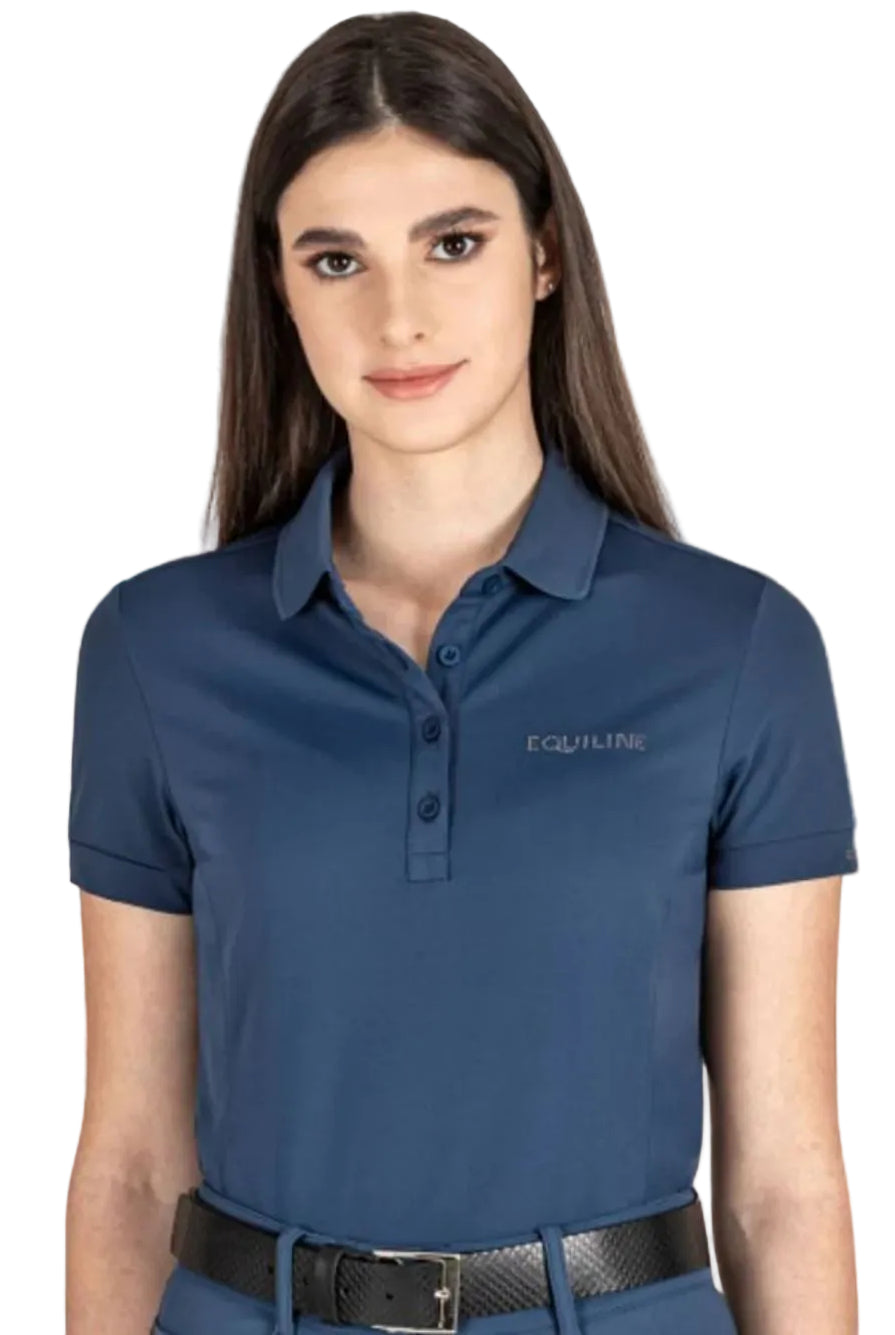 Equiline »Damen Poloshirt Evae Diplomatic Blue