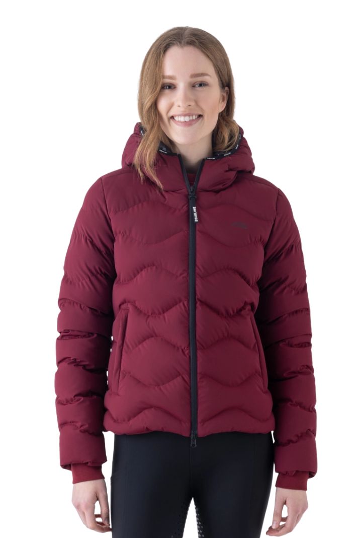 Equiline Damen Puffer Jacke Eqcentry Alpine Plum