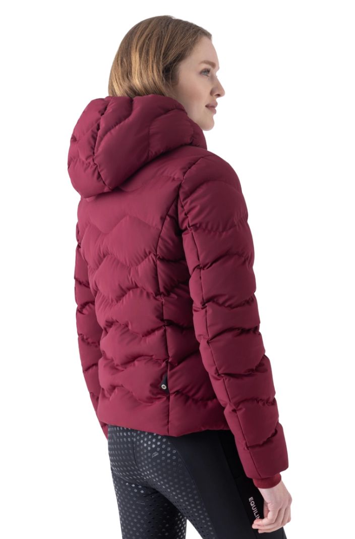 Equiline Puffer Jacke Eqcentry Alpine Plum