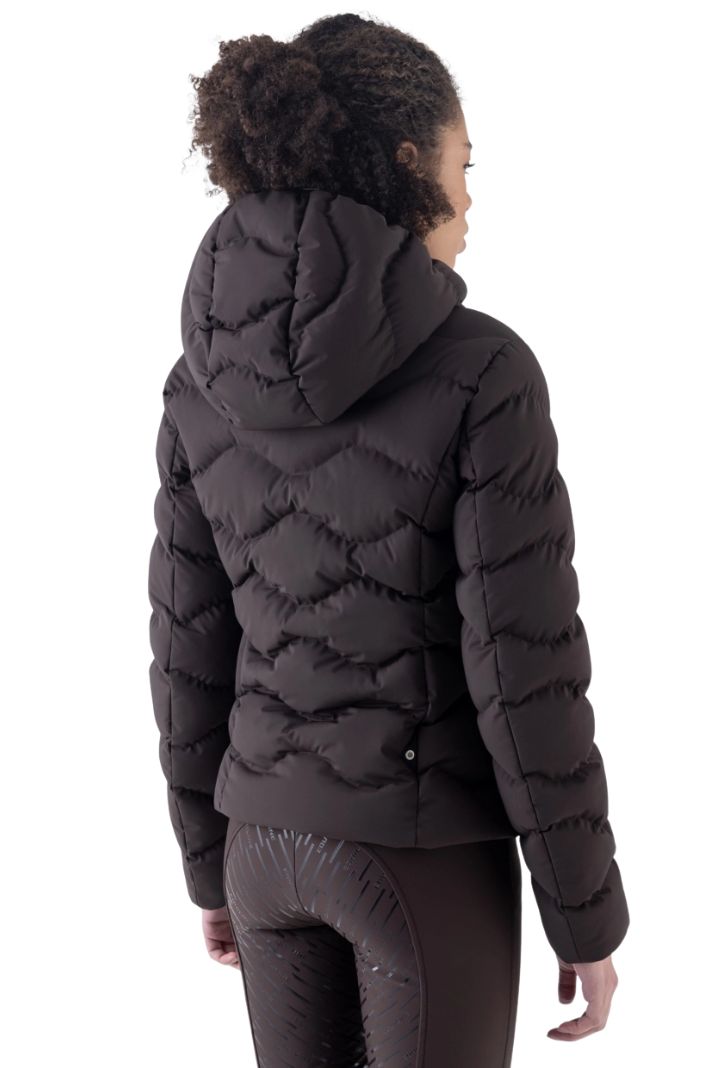 Equiline Puffer Jacke Eqcentry Coffee Bean