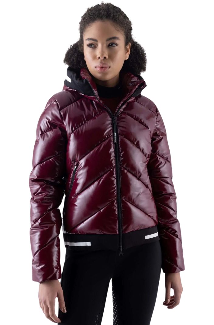 Equiline Damen Puffer Jacke Eqcomb Alpine Plum