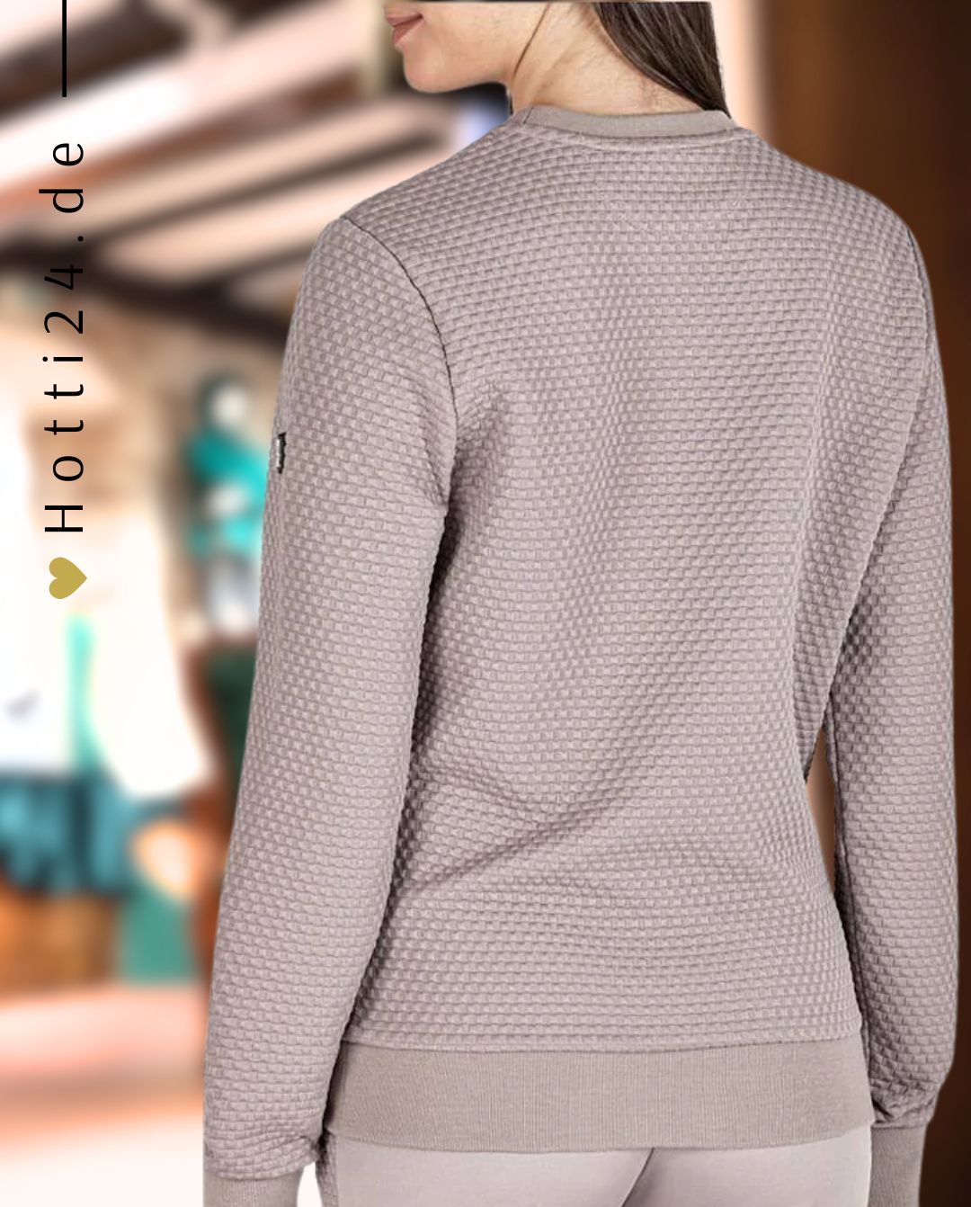 EQUILINE »Pullover Elspete Sabbia
