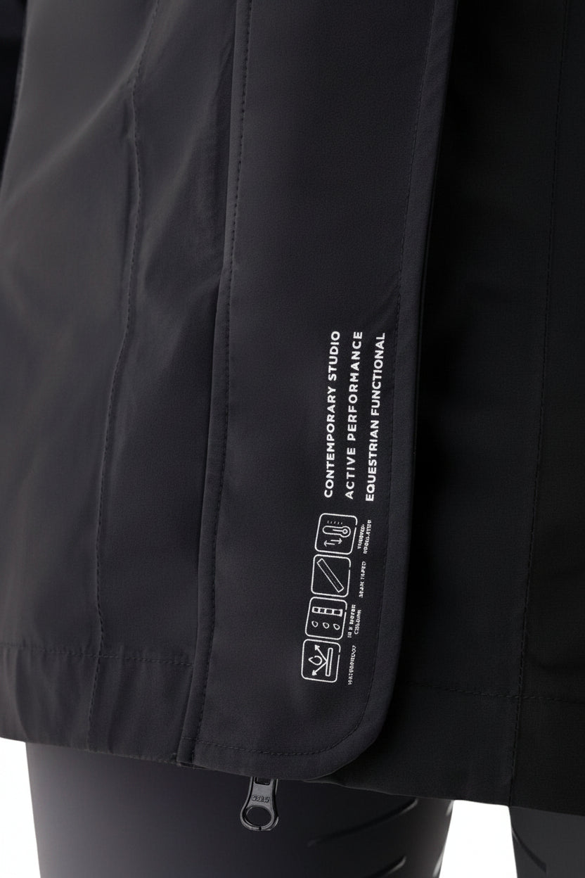EQUILINE "Rain Jacket Cegnum Black