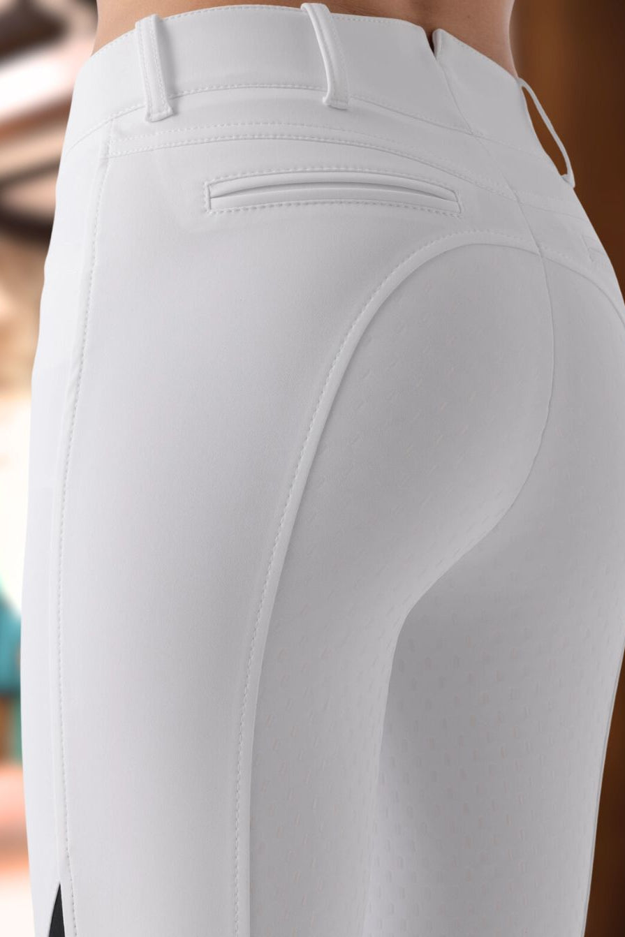 Equiline »Damen Reithose Adellek FullGrip White