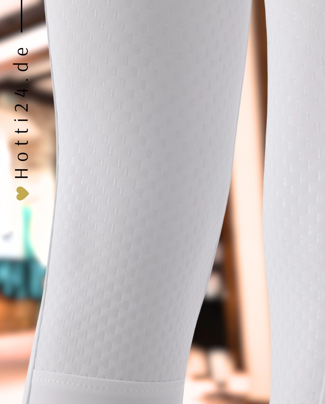 EQUILINE »Reithose Adellek FullGrip White