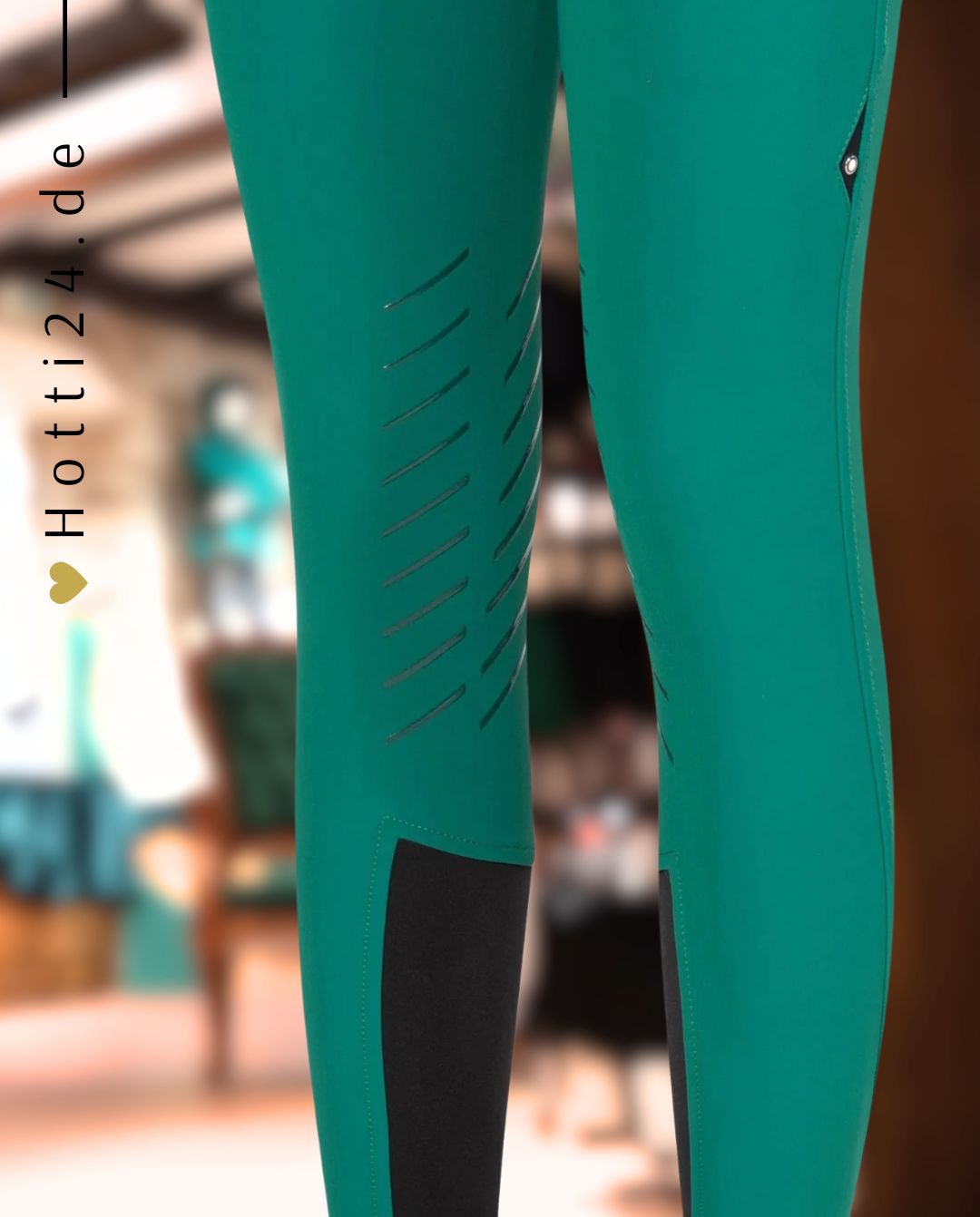 EQUILINE »Reithose Choicekh KnieGrip Pepper Green