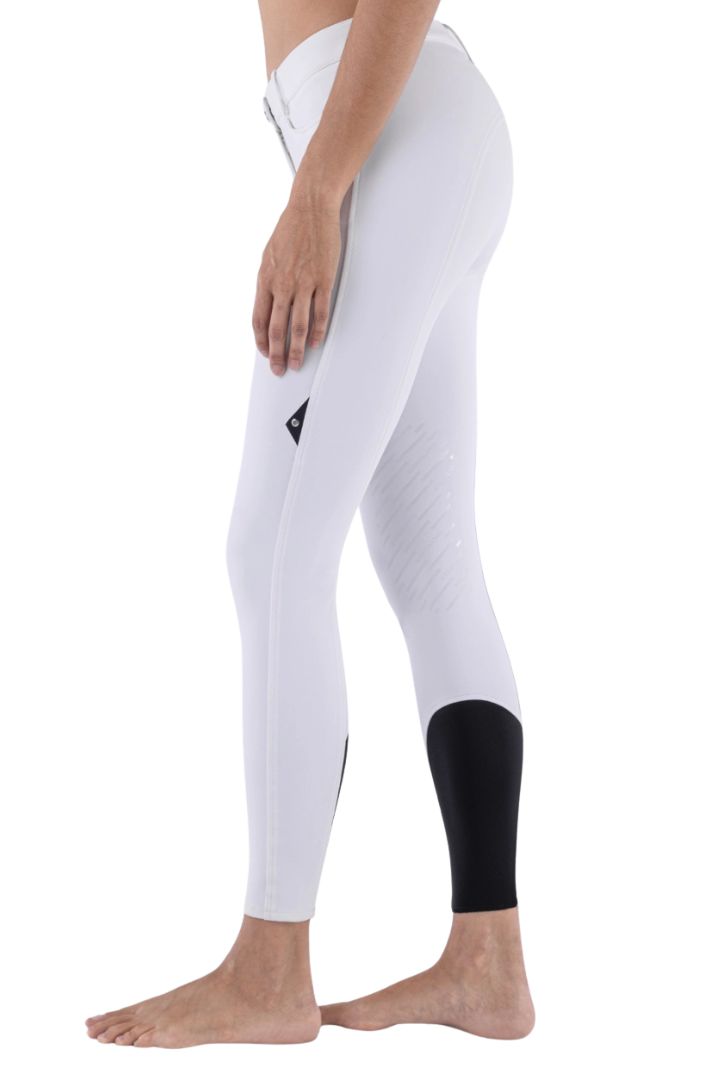 Equiline Reithose Cornek BX-Tech KnieGrip Weiß
