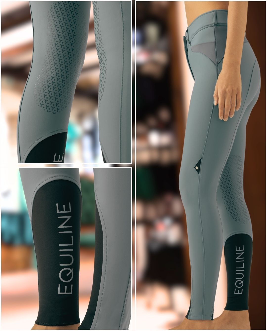 Equiline »Reithose Edrikh KnieGrip Quicksilver