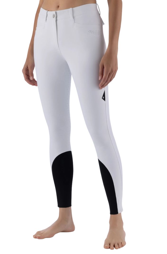Equiline »Damen Reithose Eqgurf FullGrip White