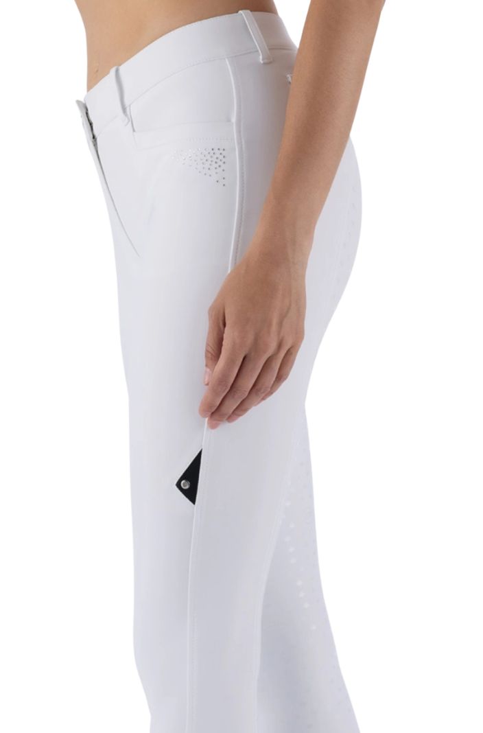 Equiline »Damen Reithose Eqgurf FullGrip White