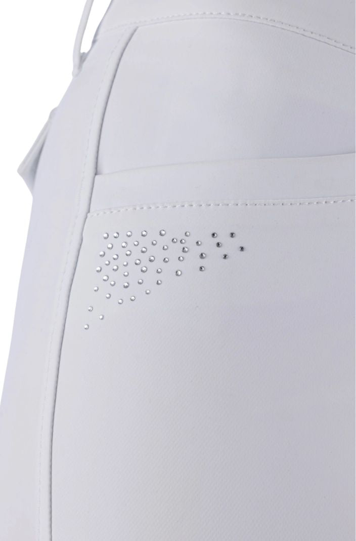 Equiline »Damen Reithose Eqgurf FullGrip White