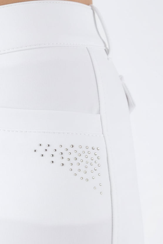 Equiline »Damen Reithose Eqgurk KnieGrip White