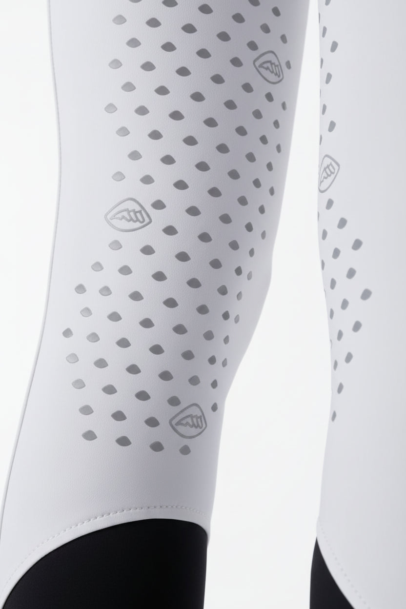 Equiline »Damen Reithose Eqgurk KnieGrip White