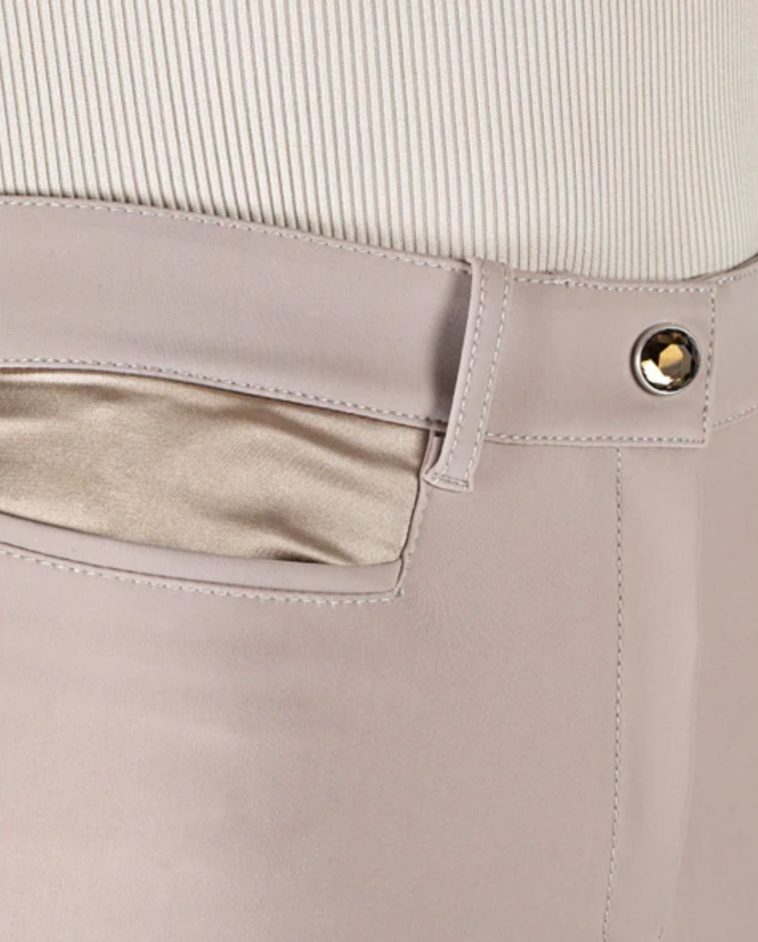 EQUILINE »Reithose Gerlefh FullGrip Taupe