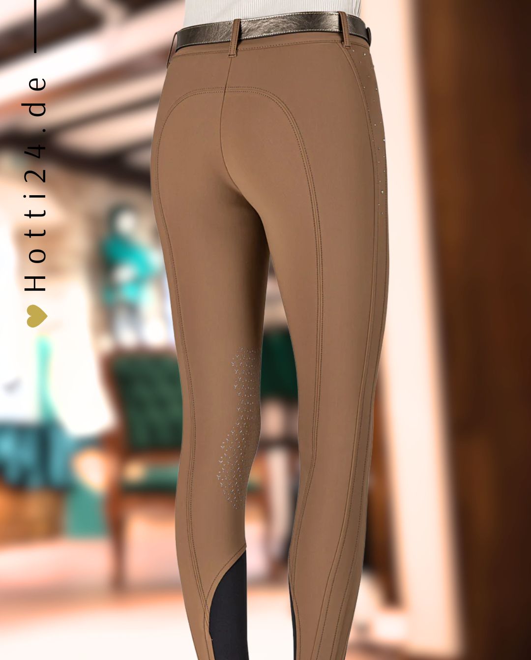 EQUILINE »Reithose Guestek KnieGrip Road