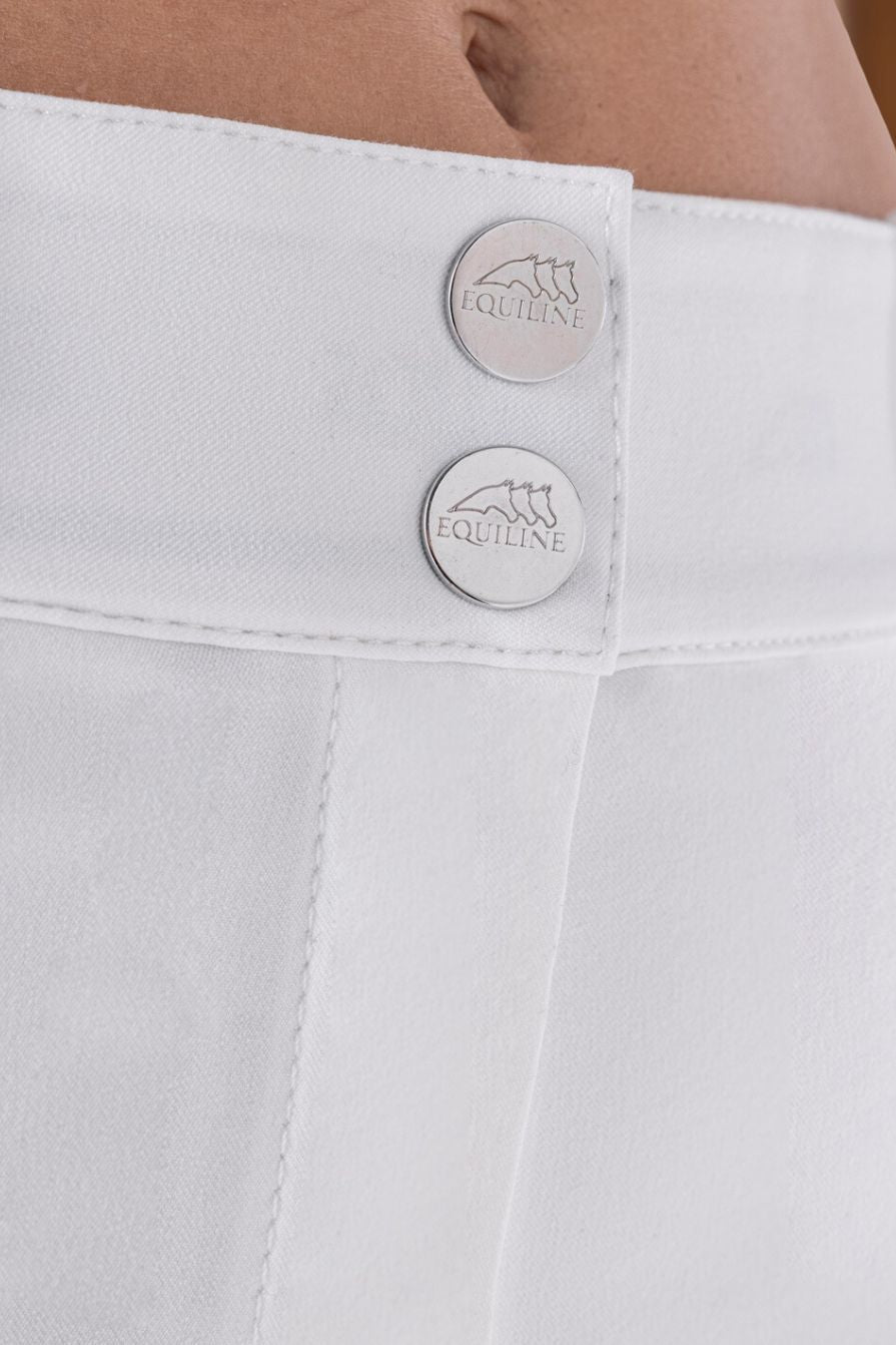 Equiline »Damen Reithose X-Shape KnieGrip White