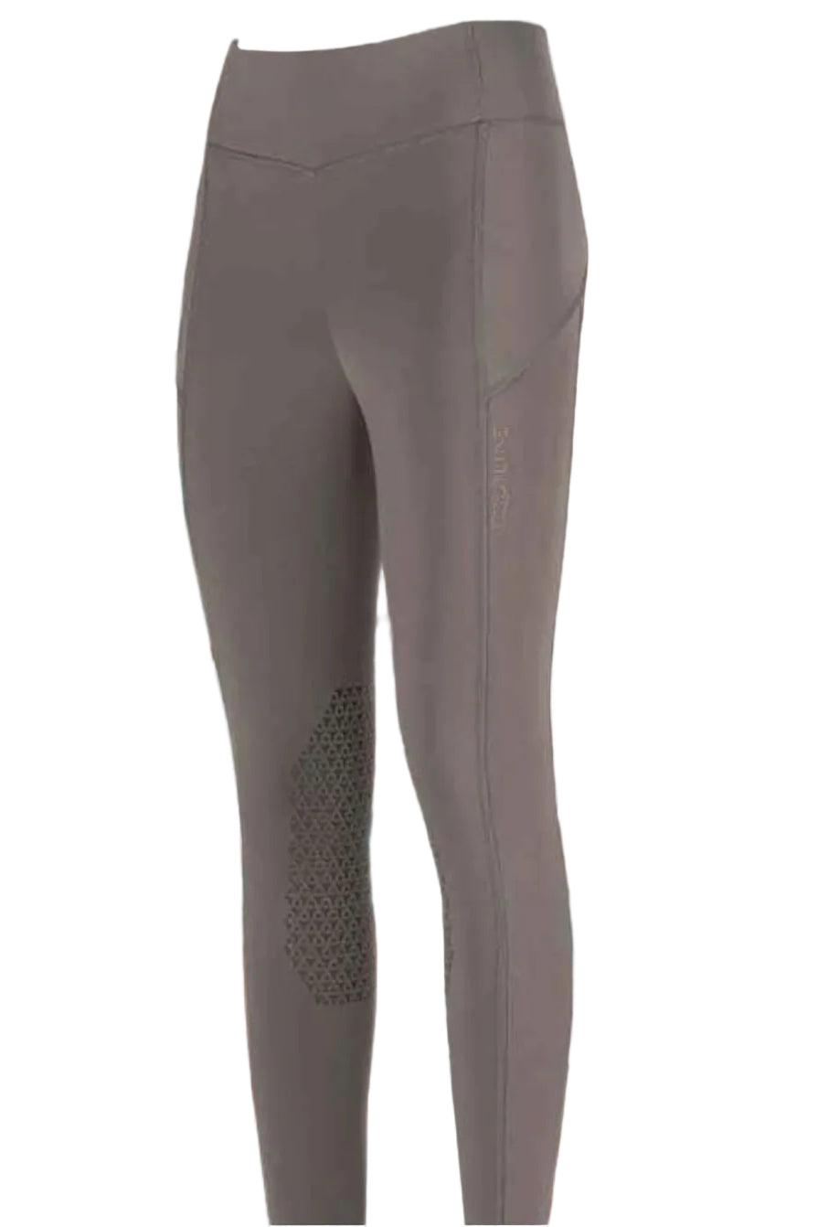 Equiline Women's Riding Leggings Edodiek Knee Grip Deep Sand