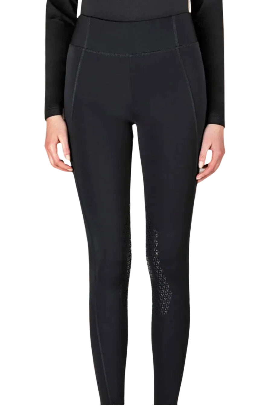 Equiline »Damen Reitleggings Gulk KnieGrip Black